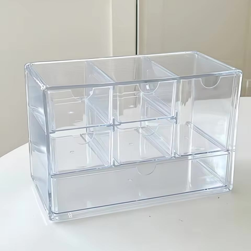 6-Drawer Acrylic Makeup & Beauty Organizer