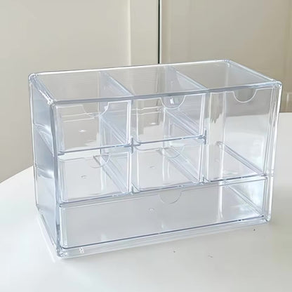 6-Drawer Acrylic Makeup & Beauty Organizer