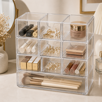 6-Drawer Acrylic Makeup & Beauty Organizer